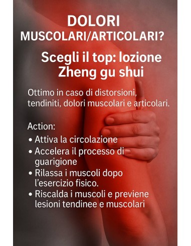 Zheng Gu Shui 60 ml con Atomizzatore | Dolori Muscolari e Articolari
