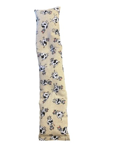 Cuscino Cervicale con Semi di Lino con Mucche