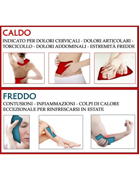 Cuscino con Semi di Lino con Mucche