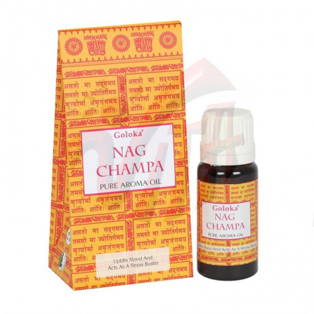 Nagchampa Olio Aromatico Goloka Nag Champa - 10ml