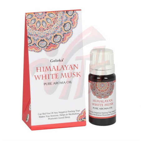 Muschio Bianco Himalayano Olio Aromatico Goloka Himalayan white Musk - 10ml