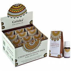 Salvia bianca della California Olio Aromatico Goloka California White Sage - 10ml 2