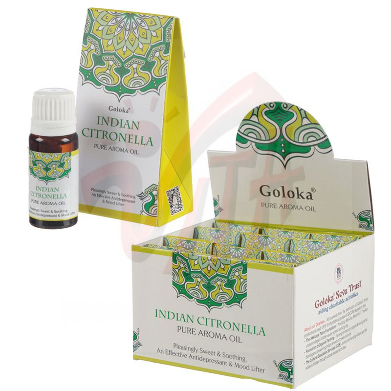 Citronella Indiana Olio Aromatico Goloka Indian Citronella - 10ml
