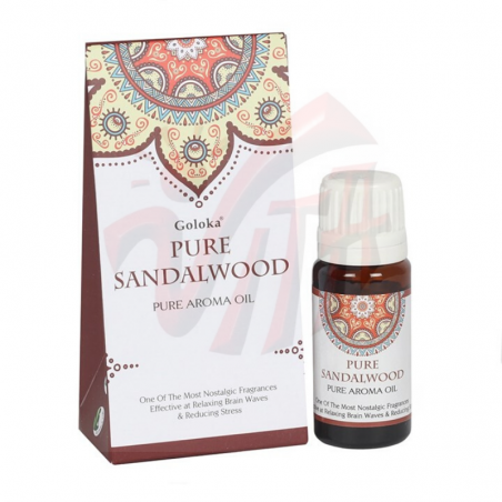 Legno di Sandalo Olio Aromatico Goloka Pure Sandalwood - 10ml