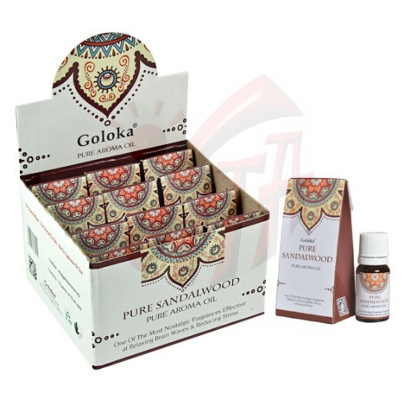 Legno di Sandalo Olio Aromatico Goloka Pure Sandalwood - 10ml