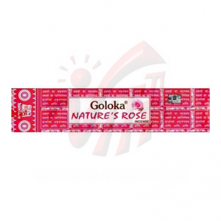 Rosa Bastoncini incenso Goloka Nature's Rose Masala