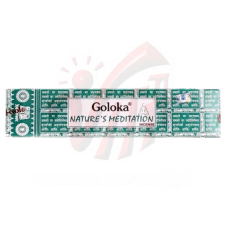 Meditazione Bastoncini incenso Goloka Nature's Masala