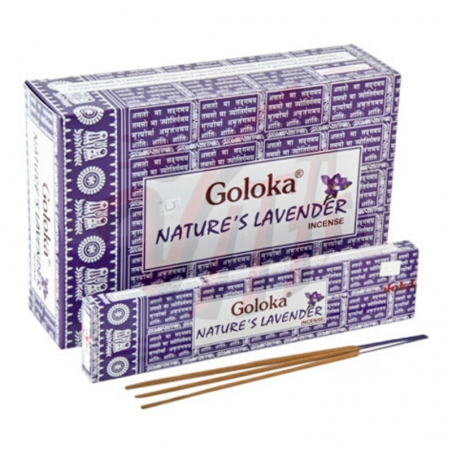 Lavanda Bastoncini incenso Goloka Nature's Masala