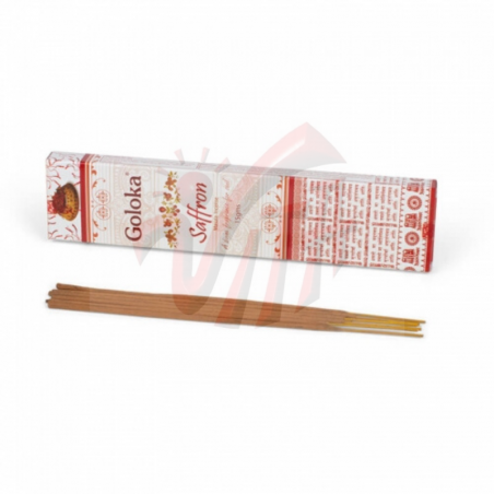 Zafferano Bastoncini incenso Goloka Premium Saffron Masala