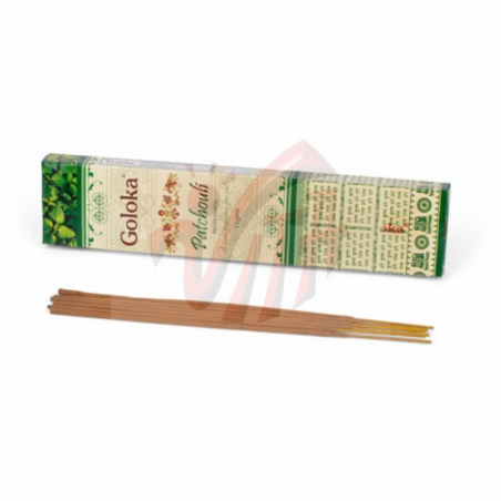 Patchouli Bastoncini incenso Goloka Patchouli Premium Masala