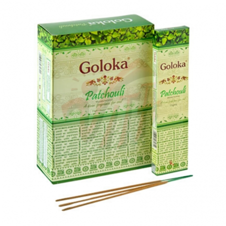 Patchouli Bastoncini incenso Goloka Patchouli Premium Masala