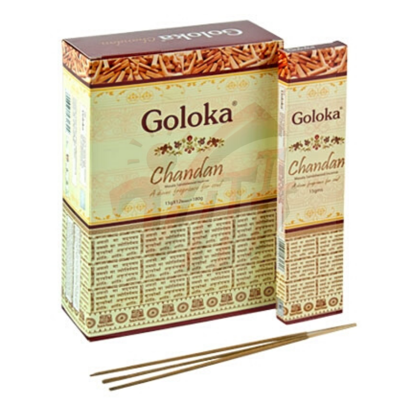 Chandan Bastoncini incenso Goloka Premium Chandan Masala