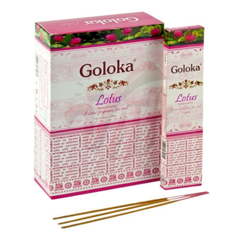 Loto Bastoncini incenso Goloka Premium Lotus Masala