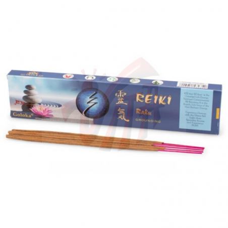 Stabilità Reiki Raku Grounding Bastoncini incenso Goloka Reiki Masala
