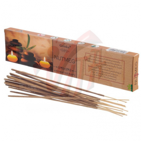 Nutmeg Bastoncini incenso Goloka Aromaterapia Masala