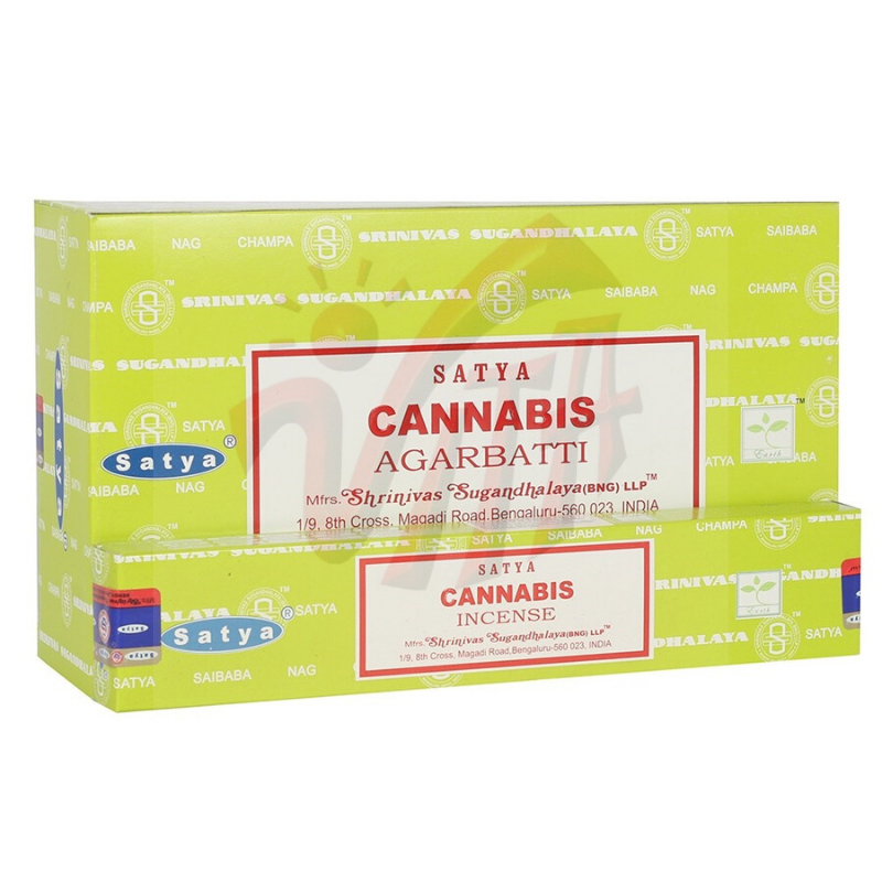 Cannabis Bastoncini incenso Satya Earth Cannabis Masala