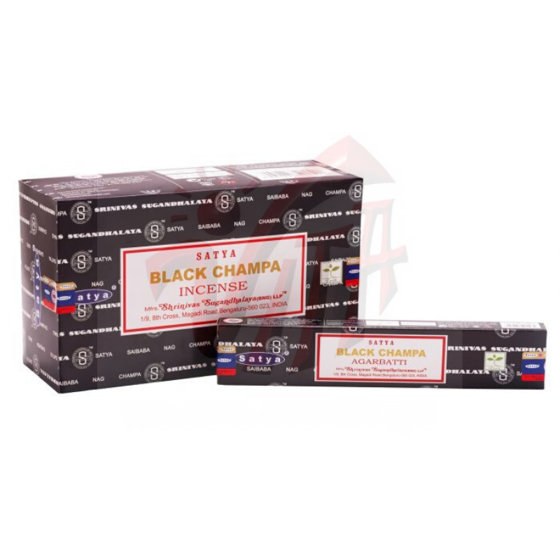 Champa Nero Bastoncini incenso Satya Earth Black Champa Masala