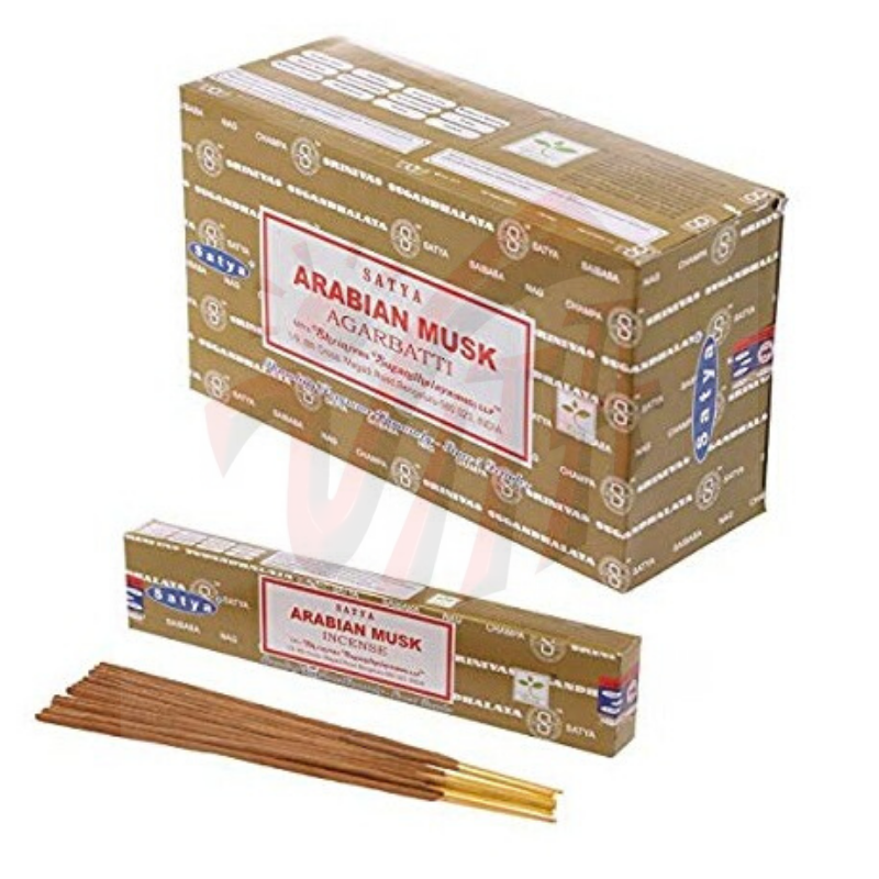 Muschio Arabo Bastoncini incenso Satya Arabian Musk Earth Masala