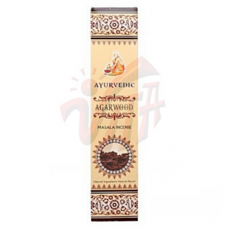 Legno di Agar Bastoncini incenso Ayurvedic Agarwood Premium