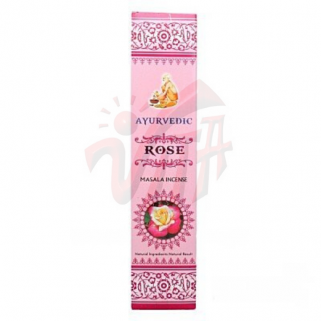 Rosa Bastoncini incenso Ayurvedic Rose Premium