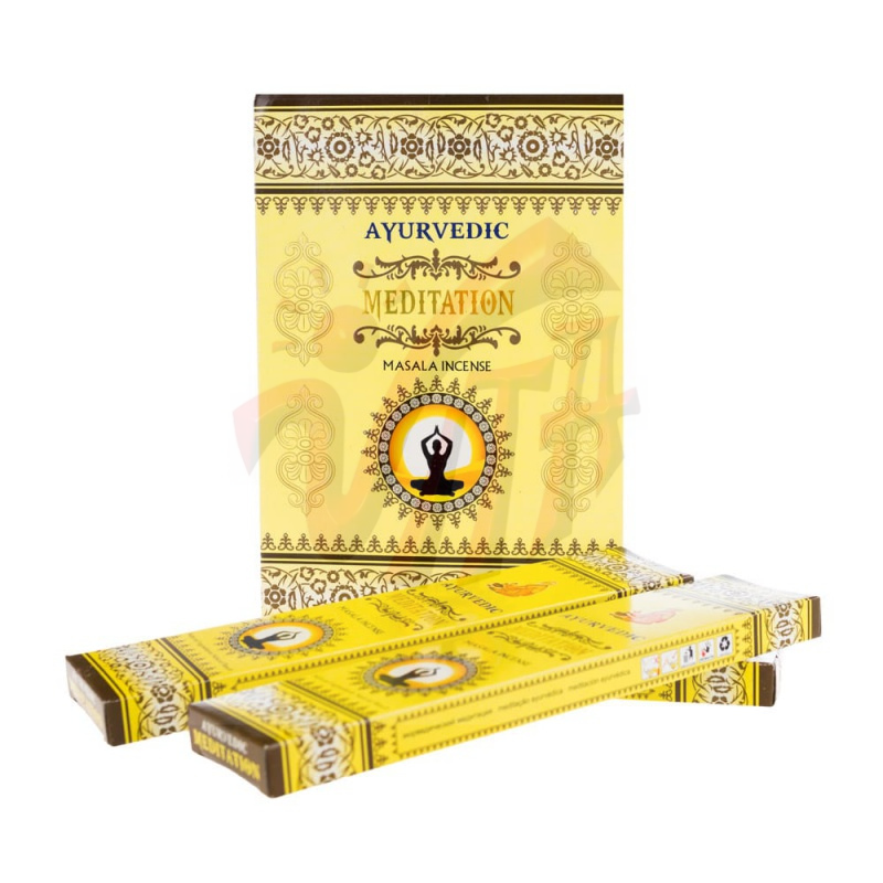 Meditazione – Incenso Ayurvedic Premium per Yoga e Relax