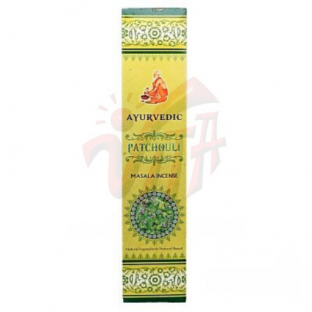 Patchouli Bastoncini incenso Ayurvedic Patchouli Premium