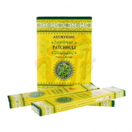Patchouli Bastoncini incenso Ayurvedic Patchouli Premium