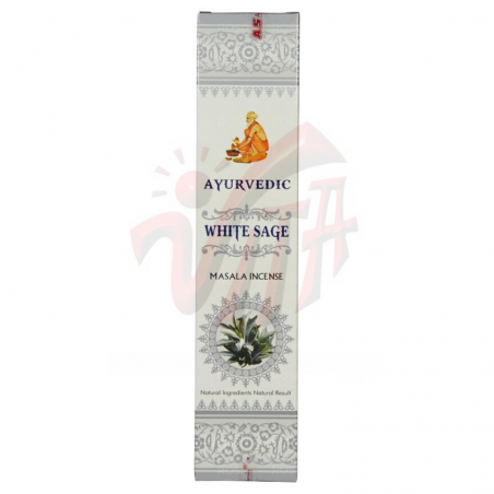 Salvia Bianca Bastoncini incenso Ayurvedic White Sage Premium