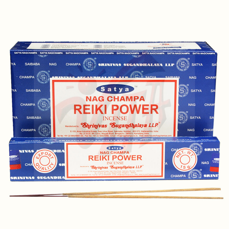 Potere del Reiki Bastoncini incenso Satya Nag Champa Reiki Power