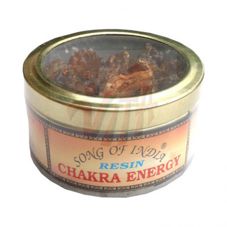Chakra Energy Resina Incenso Song of India - 60gr.