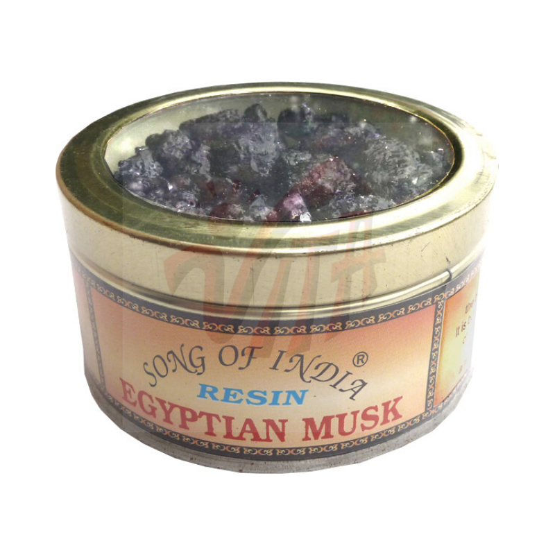 Egyptian Musk Resina Incenso Song of India - 60gr.