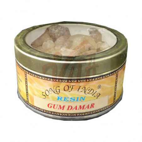 Gum Damar Resina Incenso Song of India - 50gr.