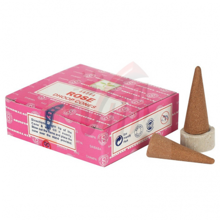 Coni Satya Rose Dhoop - Fragranza Floreale per Relax e Armonia