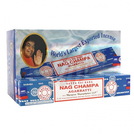 Incenso Sai Baba Nag Champa Satya Masala - Profumo Unico e Rilassante