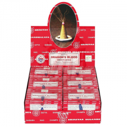 Sangue di Drago Coni Incenso Dhoop Satya Earth Dragon's Blood 2