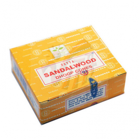 Sandalo Coni Dhoop Incenso Satya Earth Masala