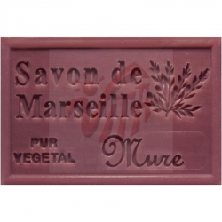 Saponetta di Marsiglia alle More di Gelso 125g – Naturale e Dolce