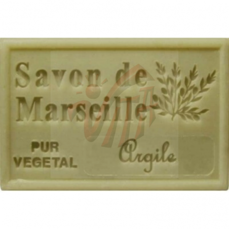 Saponetta di Marsiglia all’Argilla Verde 125g – Purificante Naturale