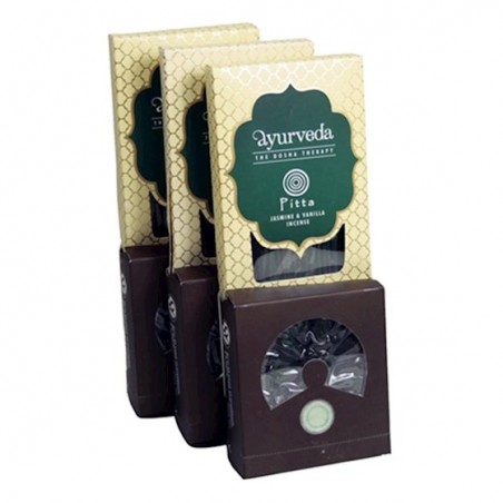 Gelsomino & Vaniglia Pitta Bastoncini e Coni Incenso Song of India Ayurveda