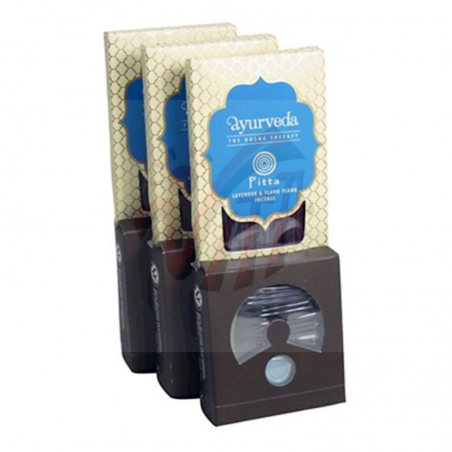 Lavanda & Ylang Ylang Pitta Bastoncini e Coni Incenso Song of India Ayurveda