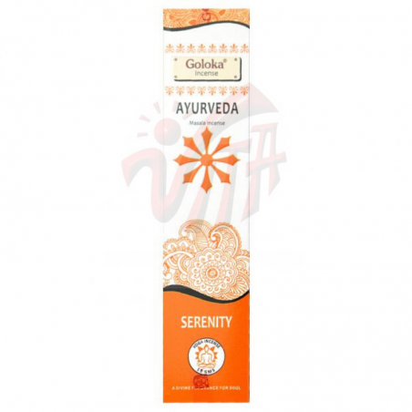 Serenità Ayurvedica Bastoncini incenso Goloka Serenity Ayurveda Yoga
