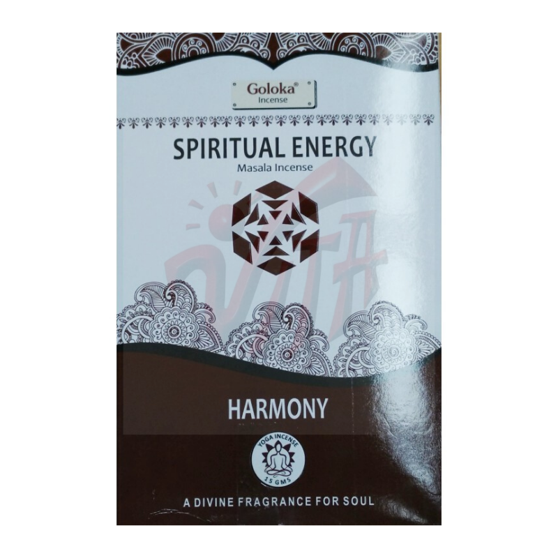Armonia Energia Spirituale Bastoncini incenso Goloka Harmony Spiritual Energy Yoga Series