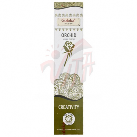 Creativity Orchidea Bastoncini incenso Goloka Orchid Yoga Masala
