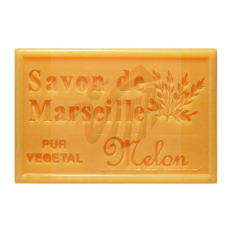 Saponetta di Marsiglia al Melone 125g – Fresca e Fruttata