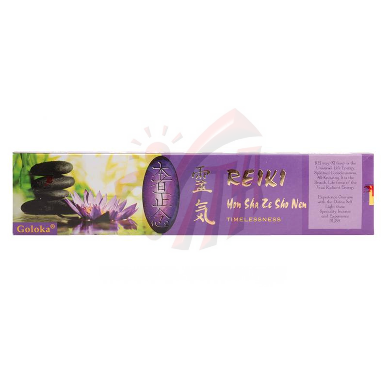 Reiki Timelessness Hon Sha Ze Bastoncini incenso Goloka Reiki Masala
