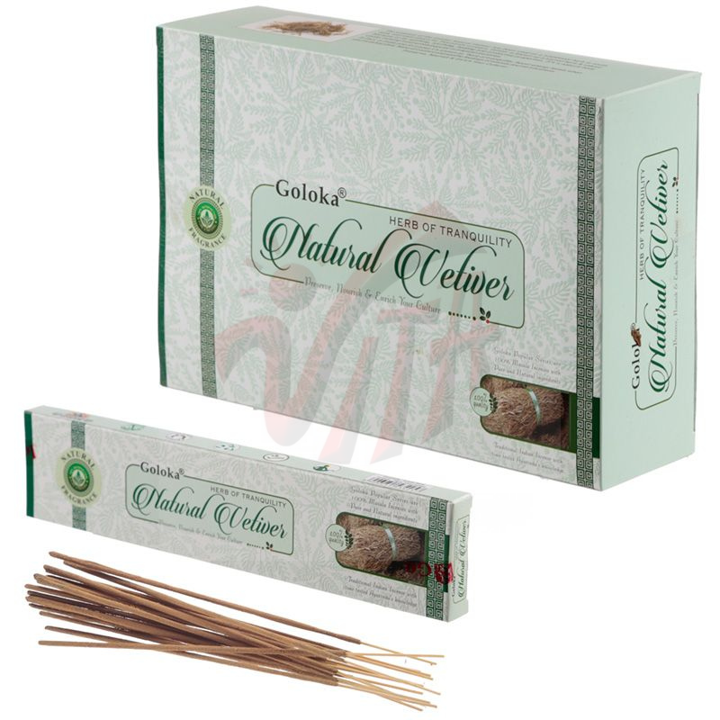 Vetiver Incenso Goloka Masala – Radicamento e Serenità