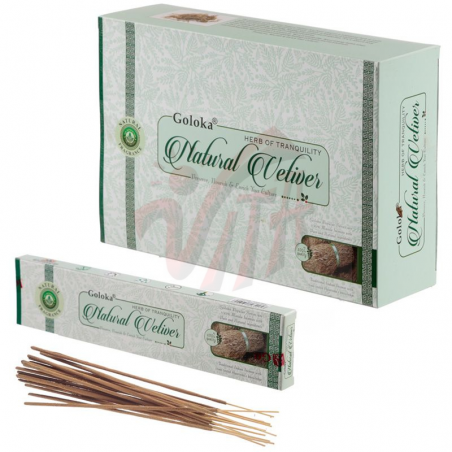 Vetiver Incenso Goloka Masala – Radicamento e Serenità