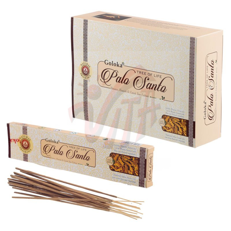 Palo Santo Bastoncini incenso Goloka Natural Palo Santo