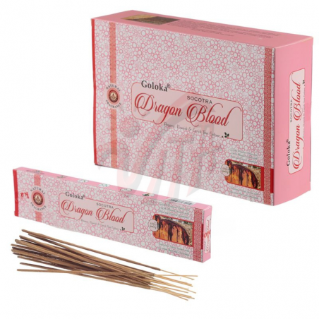 Sangue di Drago Bastoncini incenso Goloka Natural Dragon Blood Socotra
