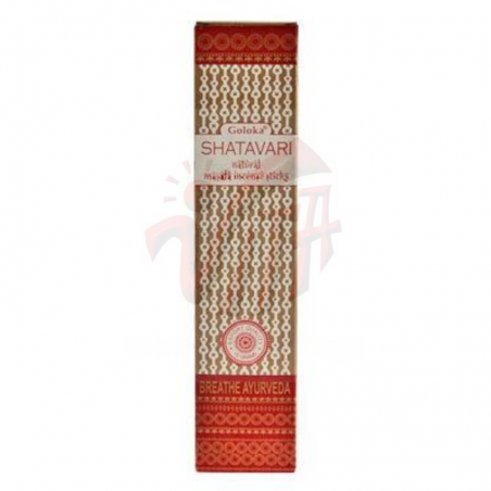 Goloka Breathe Ayurveda - Bastoncini incenso Shatavari Naturale Masala